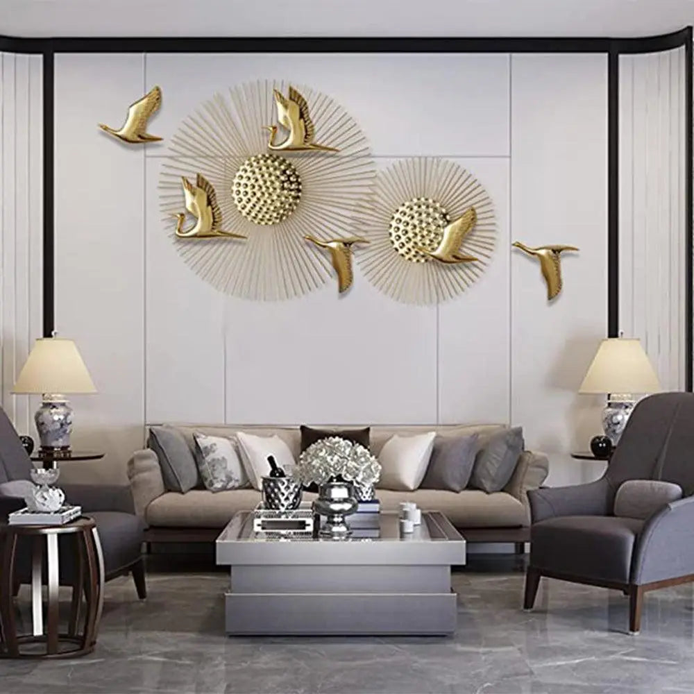 Metal Wall Decor For Living Room Ideas 30+ Metal Wall Decor: Ideas For