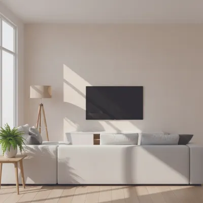 Elegant Linen Texture Vinyl Wallpaper