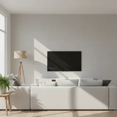 Elegant Linen Texture Vinyl Wallpaper