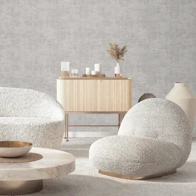 Luxe Linen Texture Wallpaper – Multi-Tone Elegance