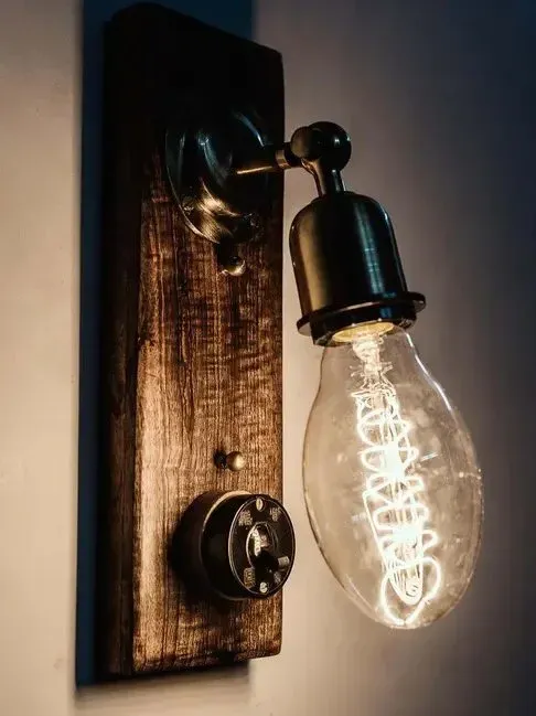 Retro Switch Vintage Industrial Wall Sconce
