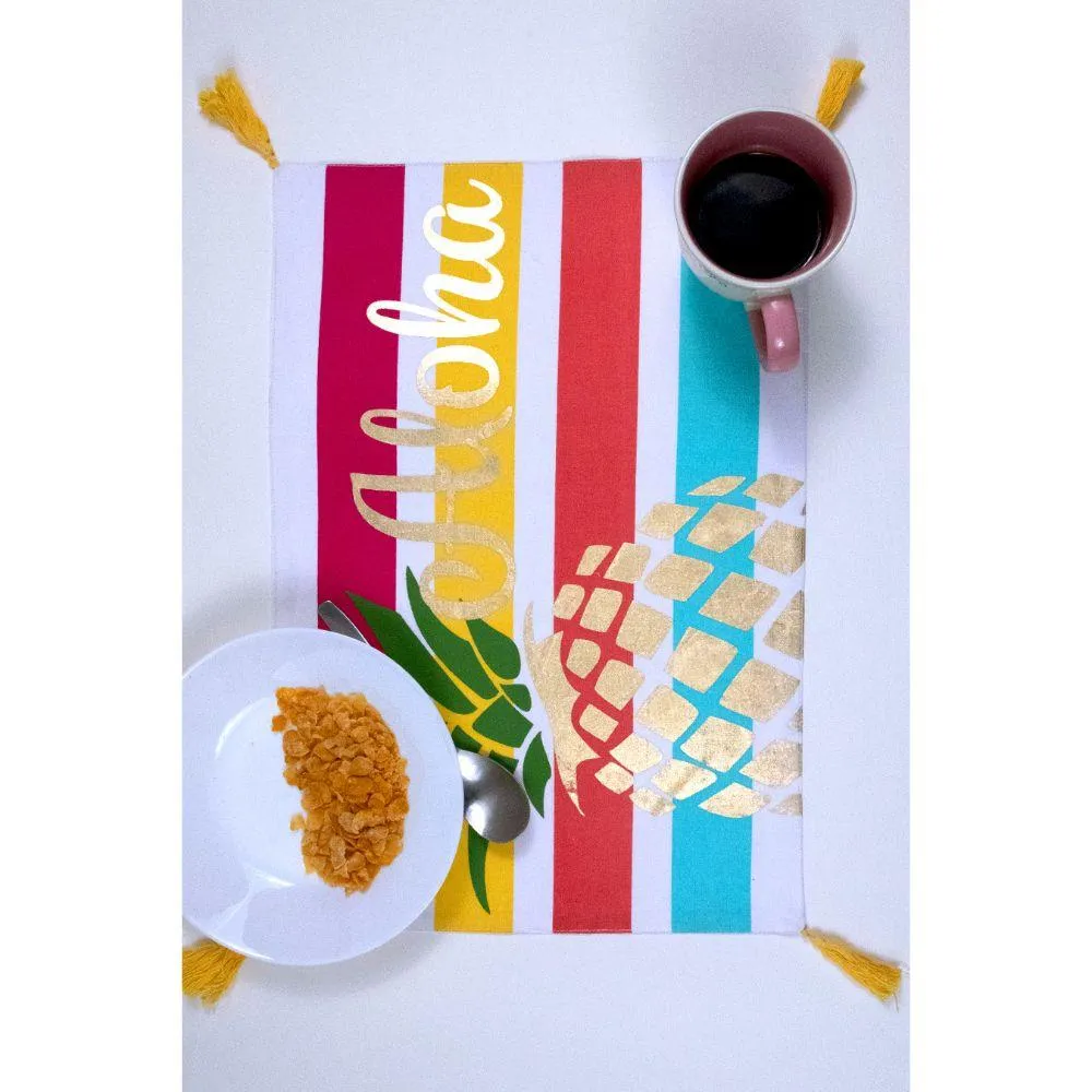 Aloha Striper Placemat/ Table Mat (Set of 2)