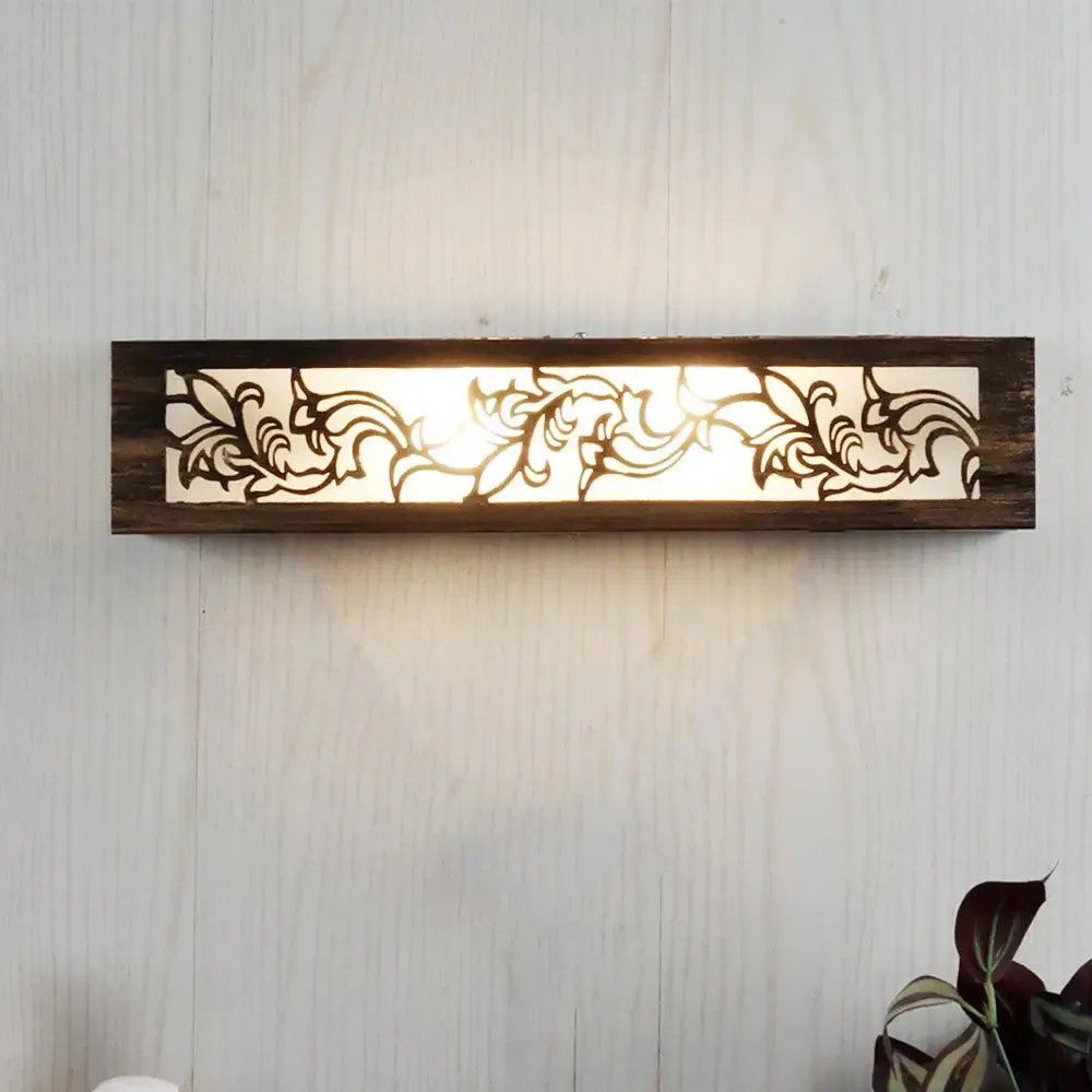 Antique Golden Finish Bathroom Light