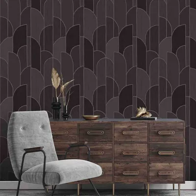 Arch Forest Textured Premium Wallpaper- Tapestry Wallpaper