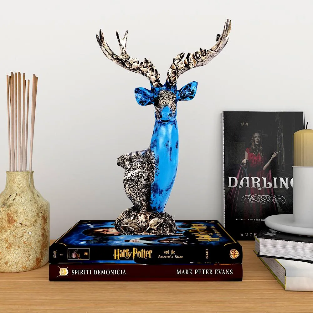 Astonishing Deer Sculpture Table Accent