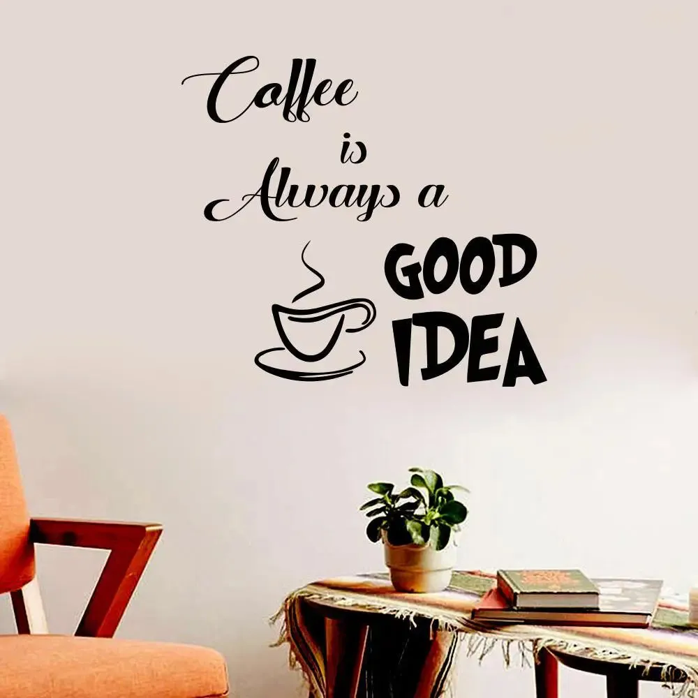 Beautiful Coffee Wall Decal & Wall Sticker for Dining Room