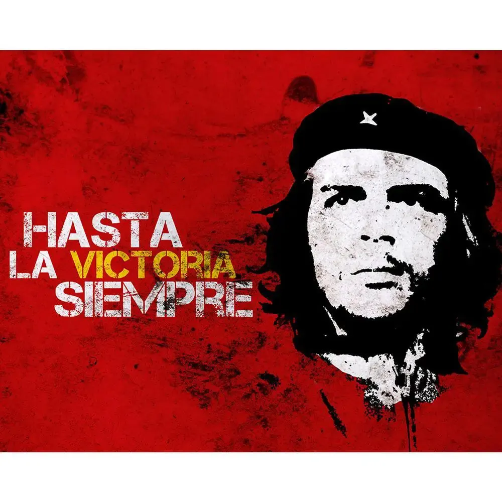 Che-Guvera Hasta La Victoria Poster