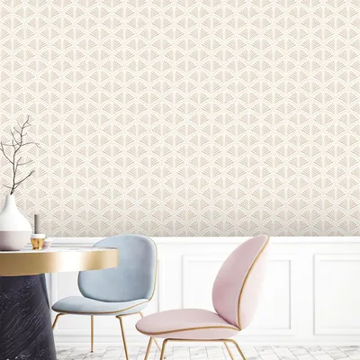 Classy Archi Waves Premium Wallpaper- Trendy Walls Collection