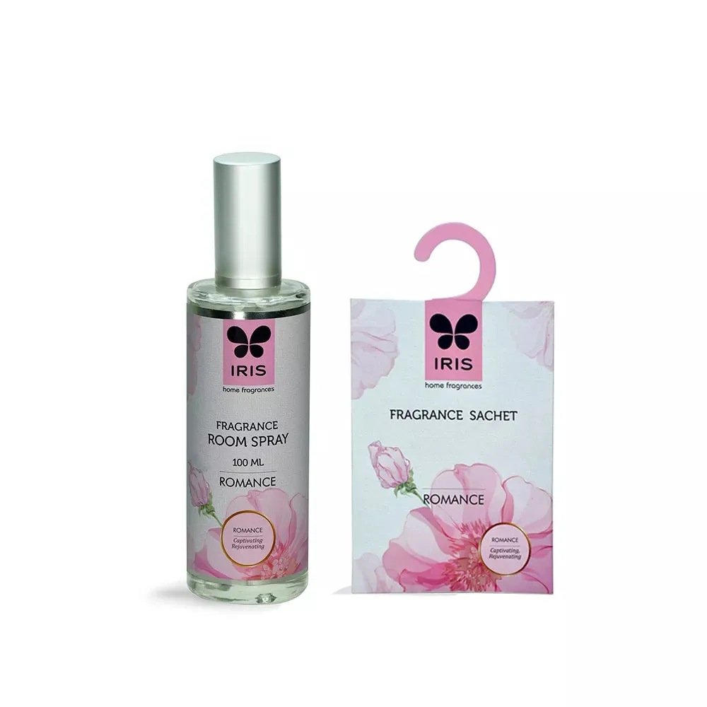 Combo Pack Of Romance Fragrance Sachet &100ml Room Mister Spray