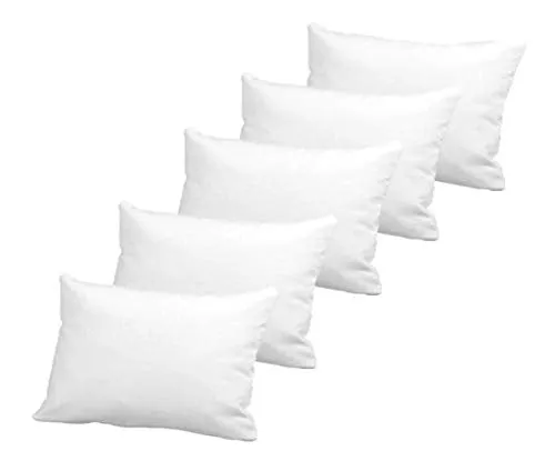 Comfy Plush Polyfill Pillow Filler Set Of 5 (14 x 20) Inches