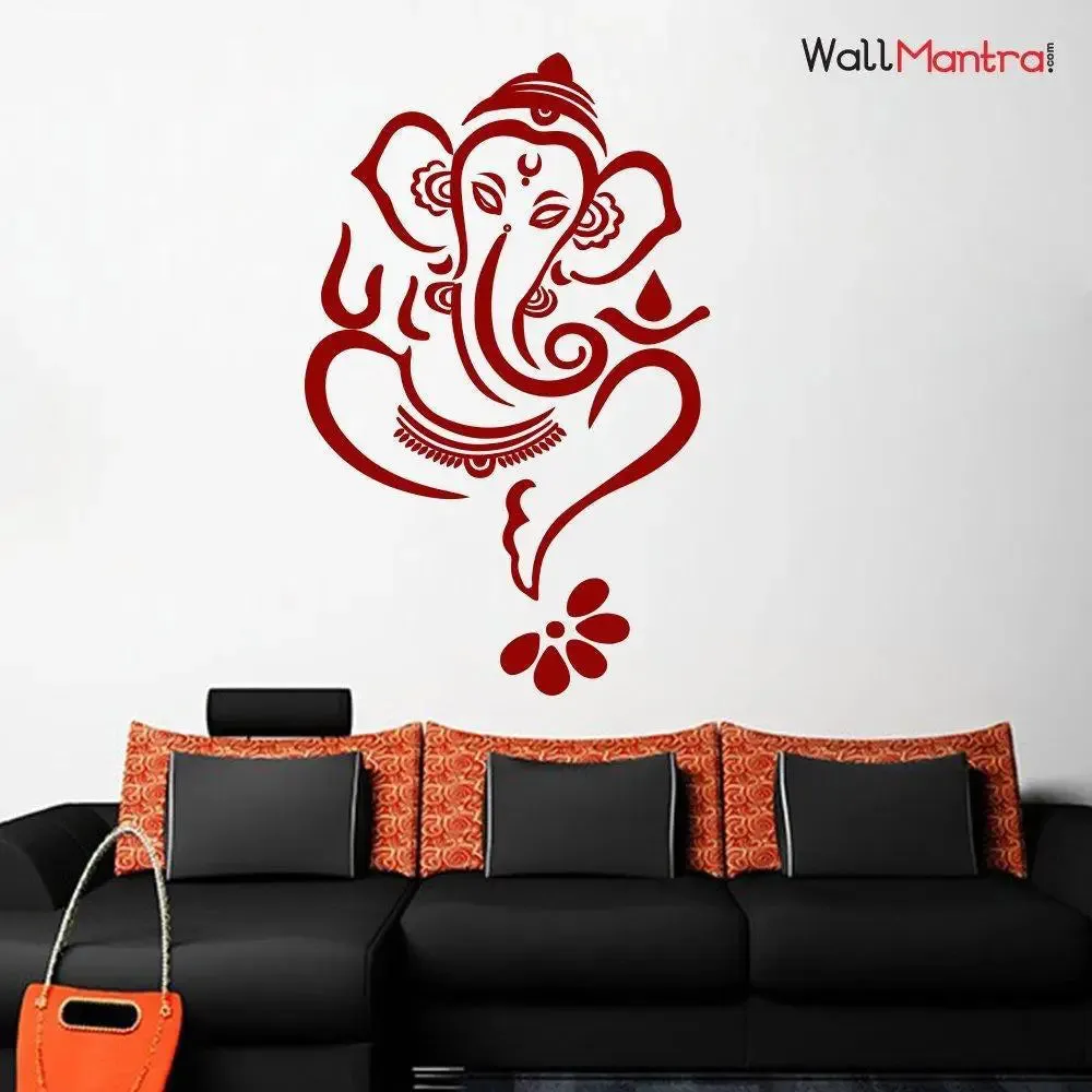 Creative Lord Ganesha Wall Decal