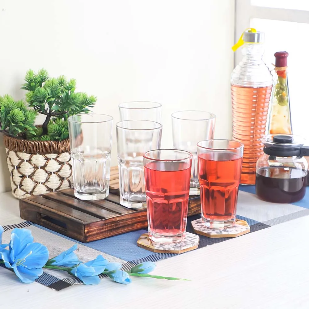 Crystal Clear Tall Water Glass