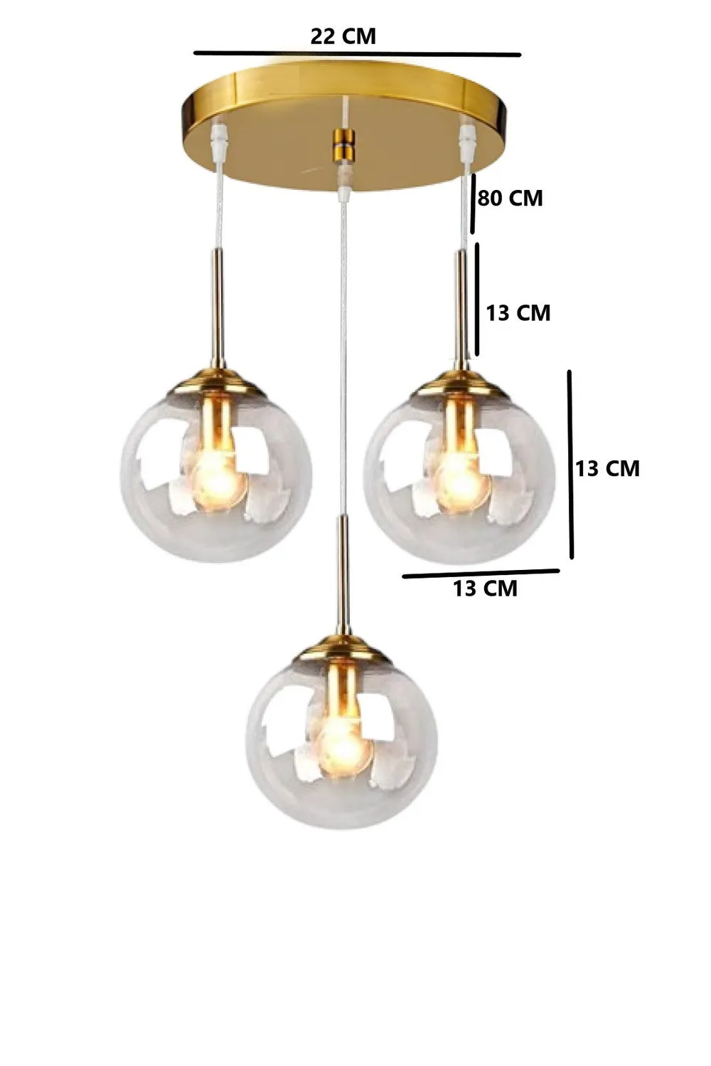 Globe Pendant Light 13 Inch Global Pendant Light 13 CM | Designer