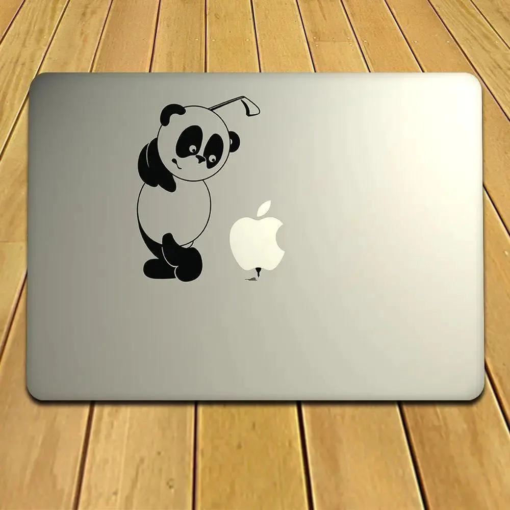Cute Panda Sticker & Decal for Laptop (Generic Size)