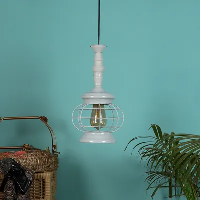 Designer Jaal Metal Hanging Light Without Gas