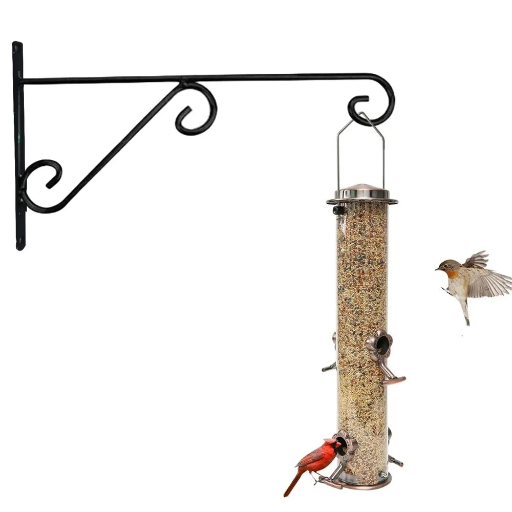 Designer Traditional Matte Black Wall Bracket Set Of 2 & 4