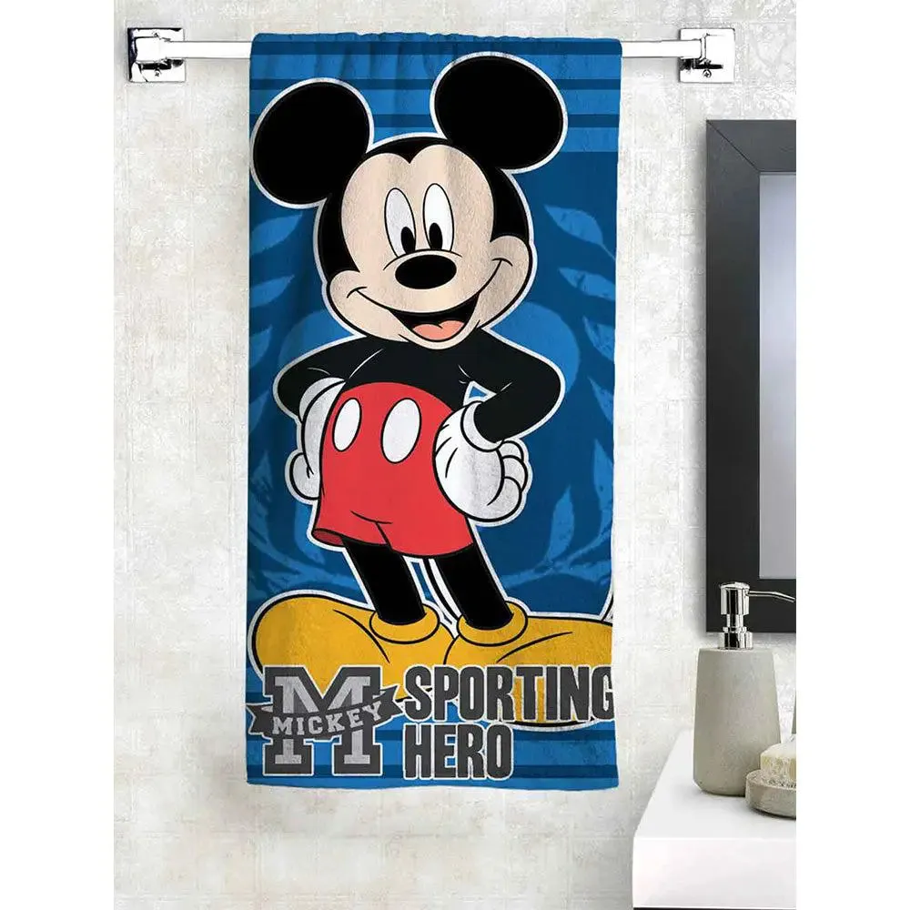Disney Sporting Hero Mickey Mouse Kids Cotton Bath Towel