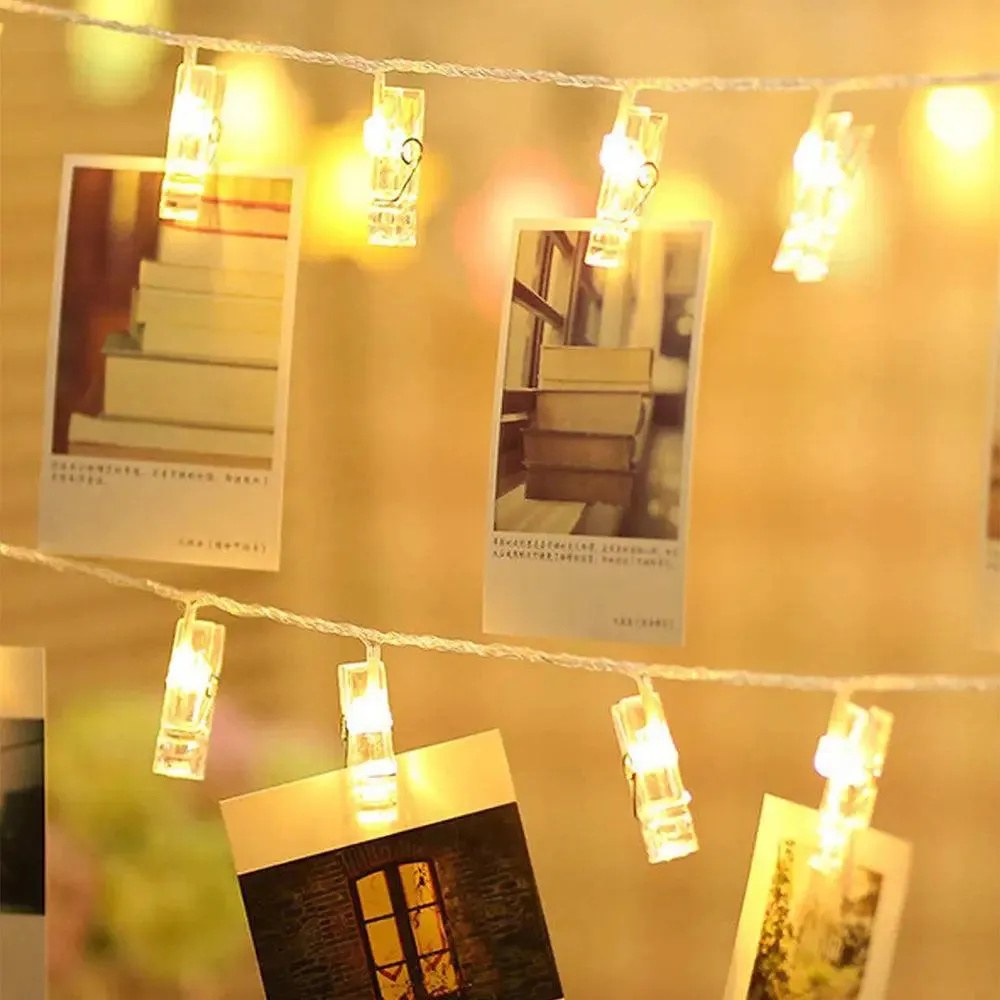 Glowing Finely Crafted Set Of 2 LED String Lights