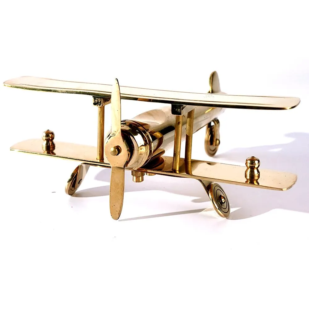 Golden Aircraft Showpiece (Big)