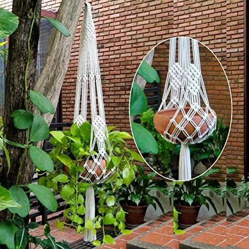 Heavy Designer Hanging Planter Basket Without Pot Set of 2