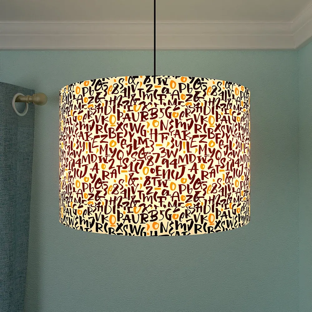 Illuminates Scribbles Hanging Lamp