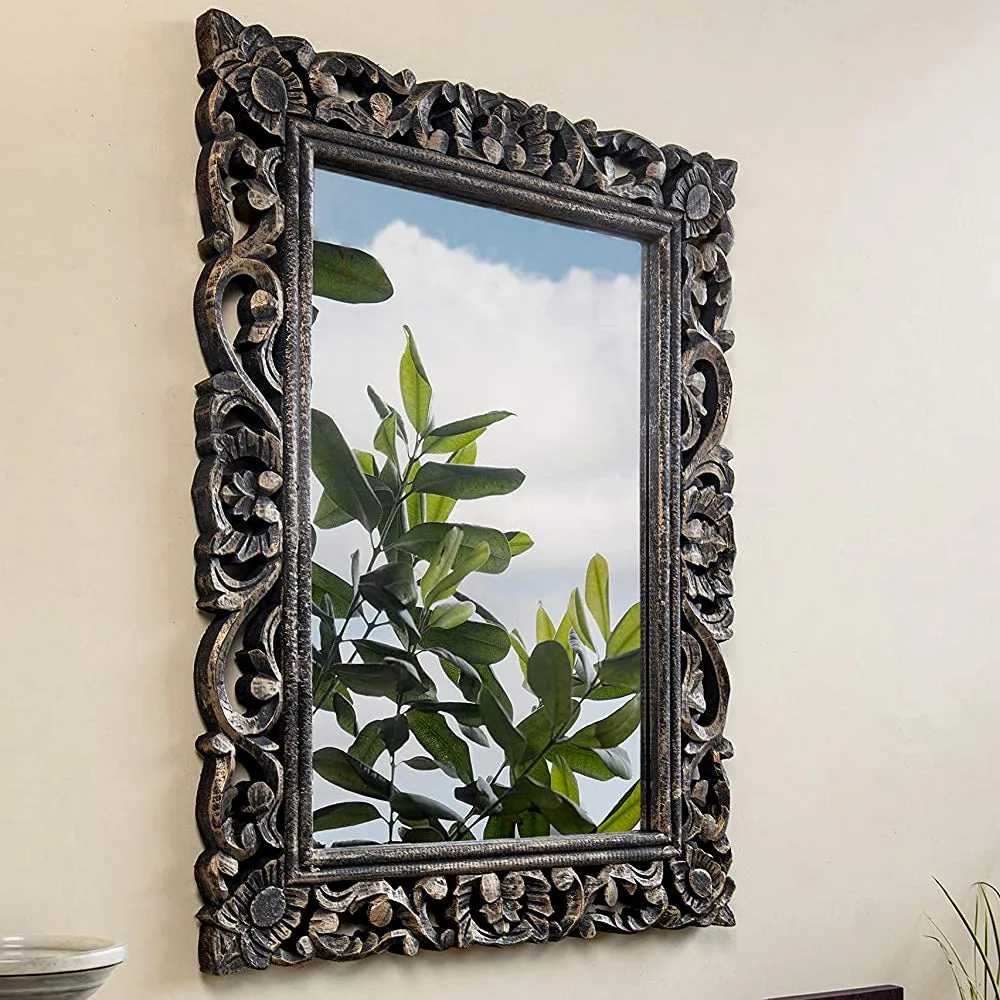 Intricate Designer Handcrafted Wall Mirror