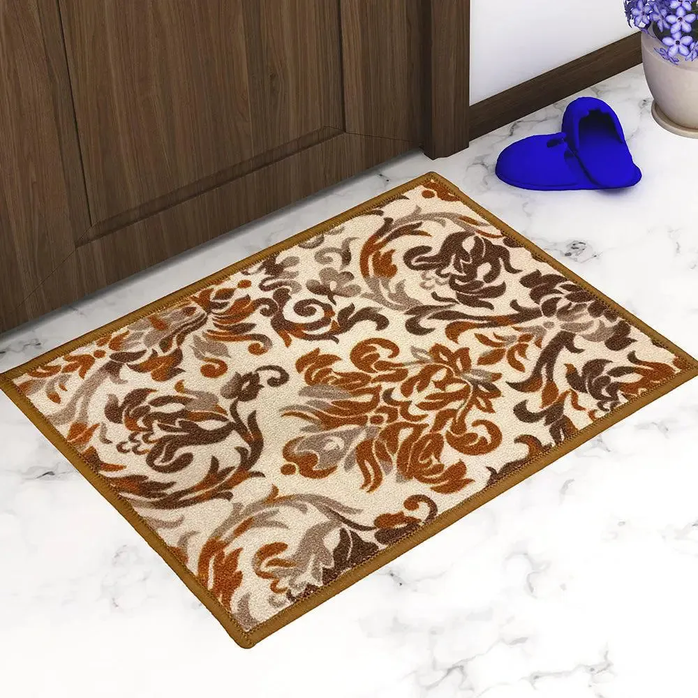 Intricate Ethnic Multicolor Printed Premium Doormat (14 X 22 )Inches