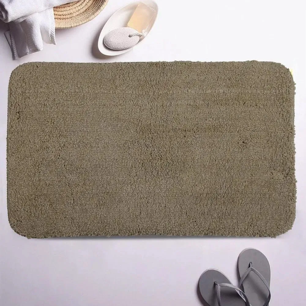Lushomes Super Soft Durable 1800 GSM Polyester Bath Mat
