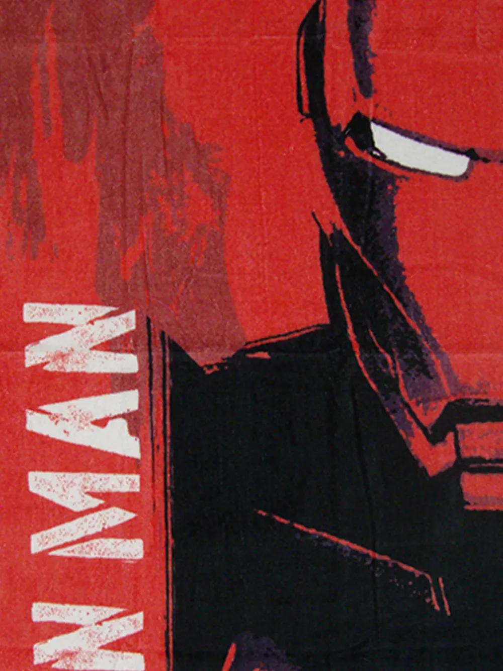 Marvel Red Ironman Kids Cotton Bath Towel