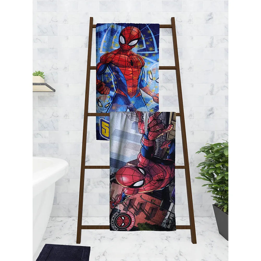 Marvel Spiderman Kids Bath Towels Set Of 2