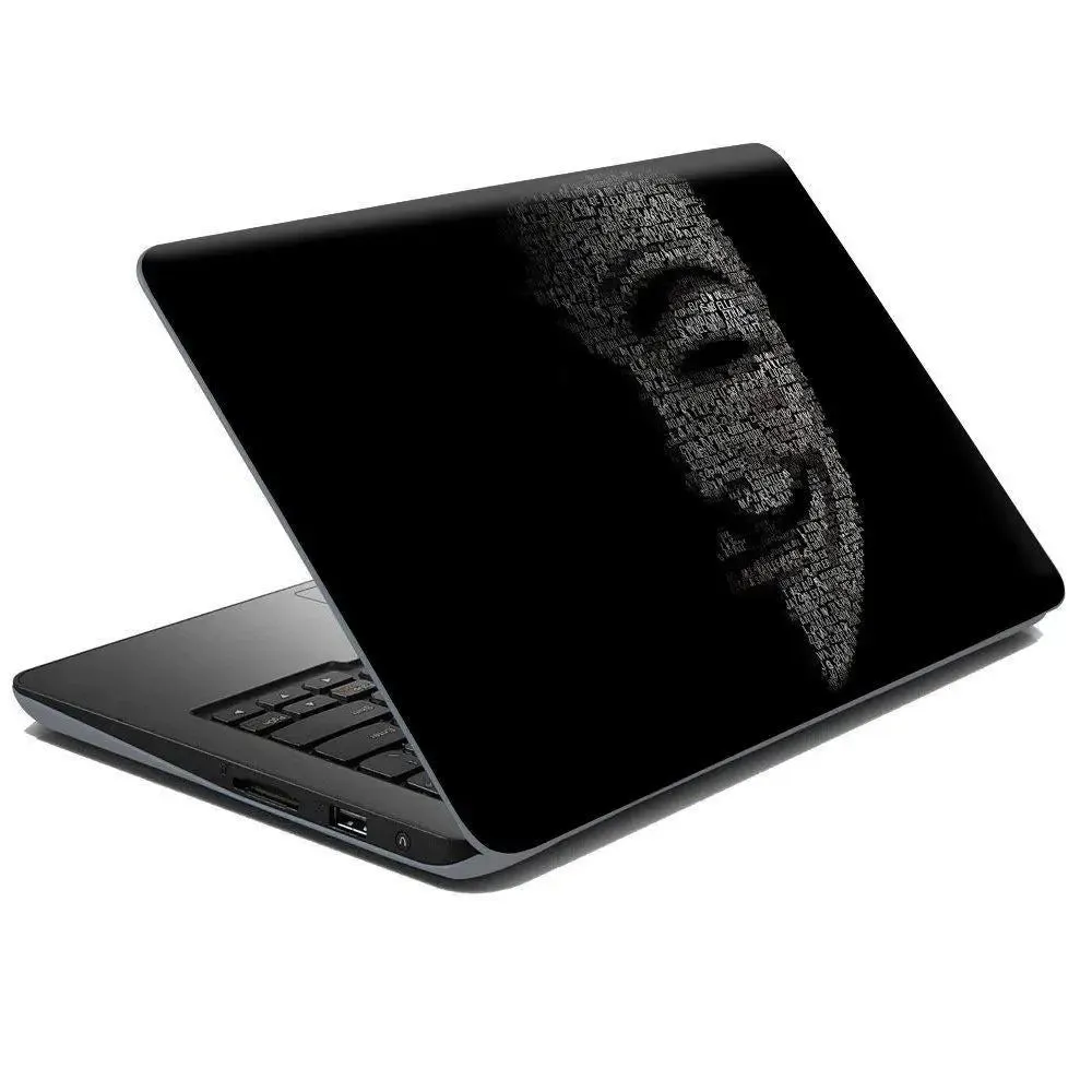 Masks Laptop Skin Premium Quality (Free Size For 13 Inch to 15.6 Inch)