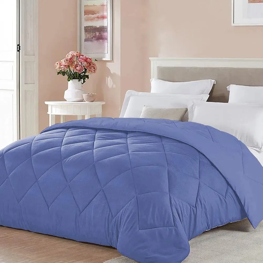 Mauve Densely Quilted Double Bed Comforter