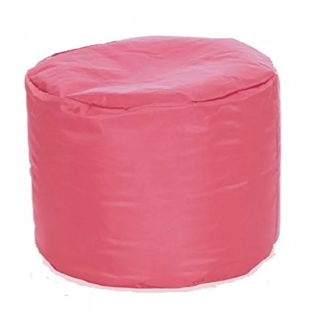 Medium Pouffe Plush Pink Bean Bag Cover
