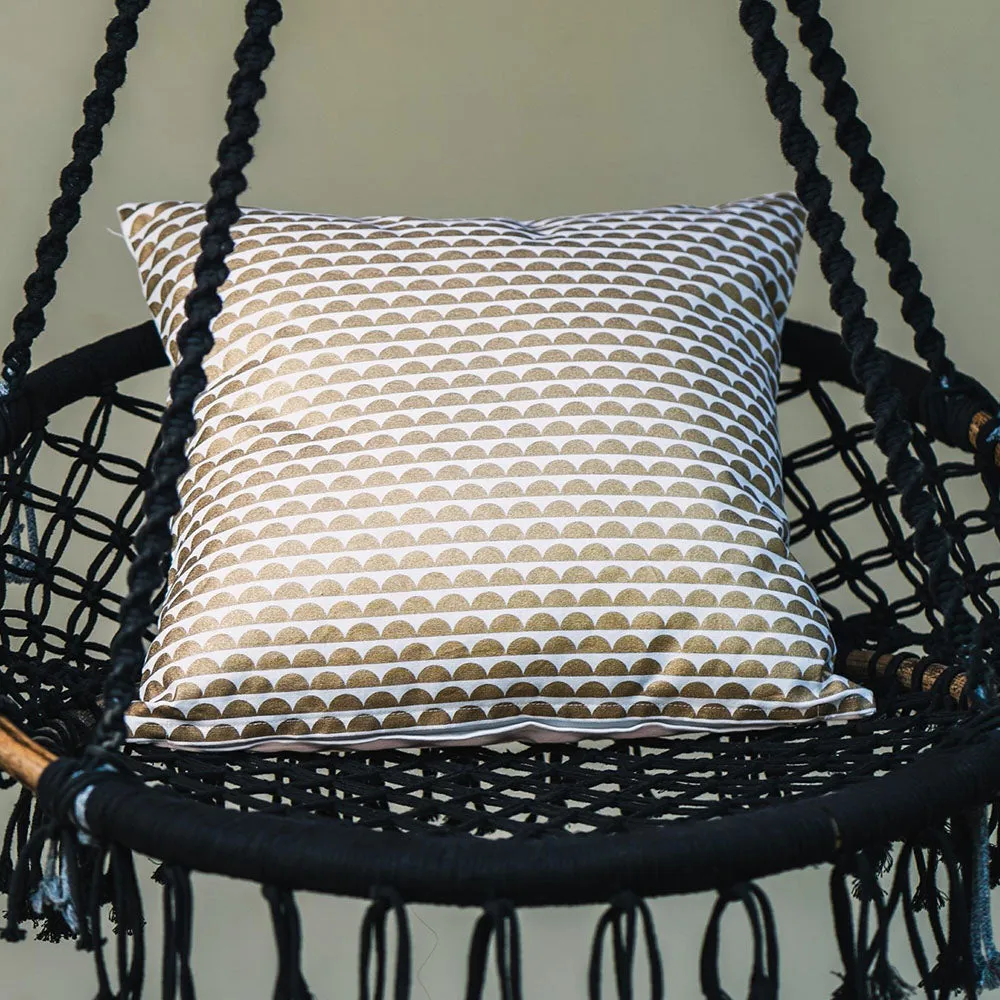 Mini Gold Bubble Cushion Cover