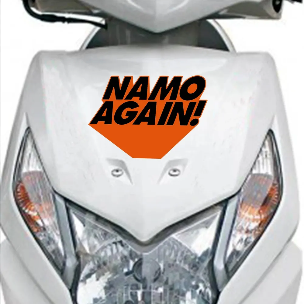 Namo Again Scooty Sticker For All Scooty