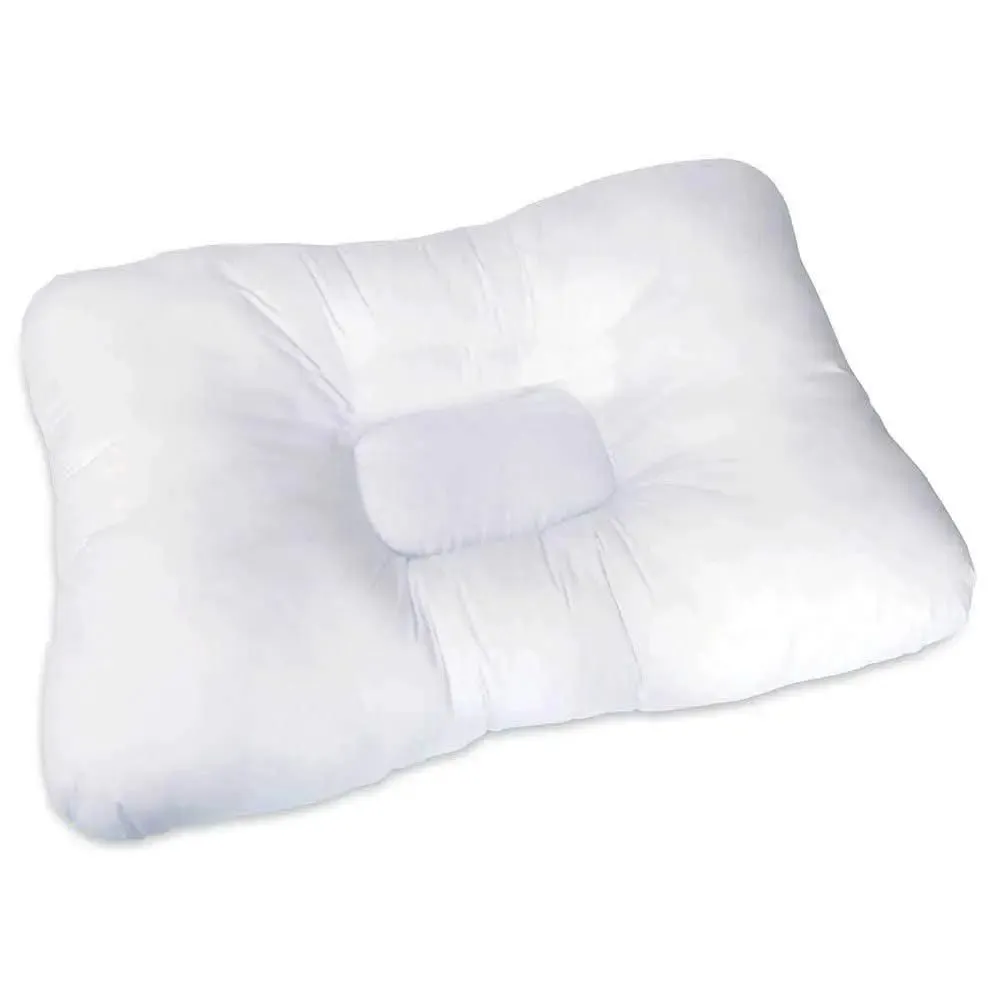Plain White Poly-Fiber Doctor Pillow Set Of 1 (16" x 24")