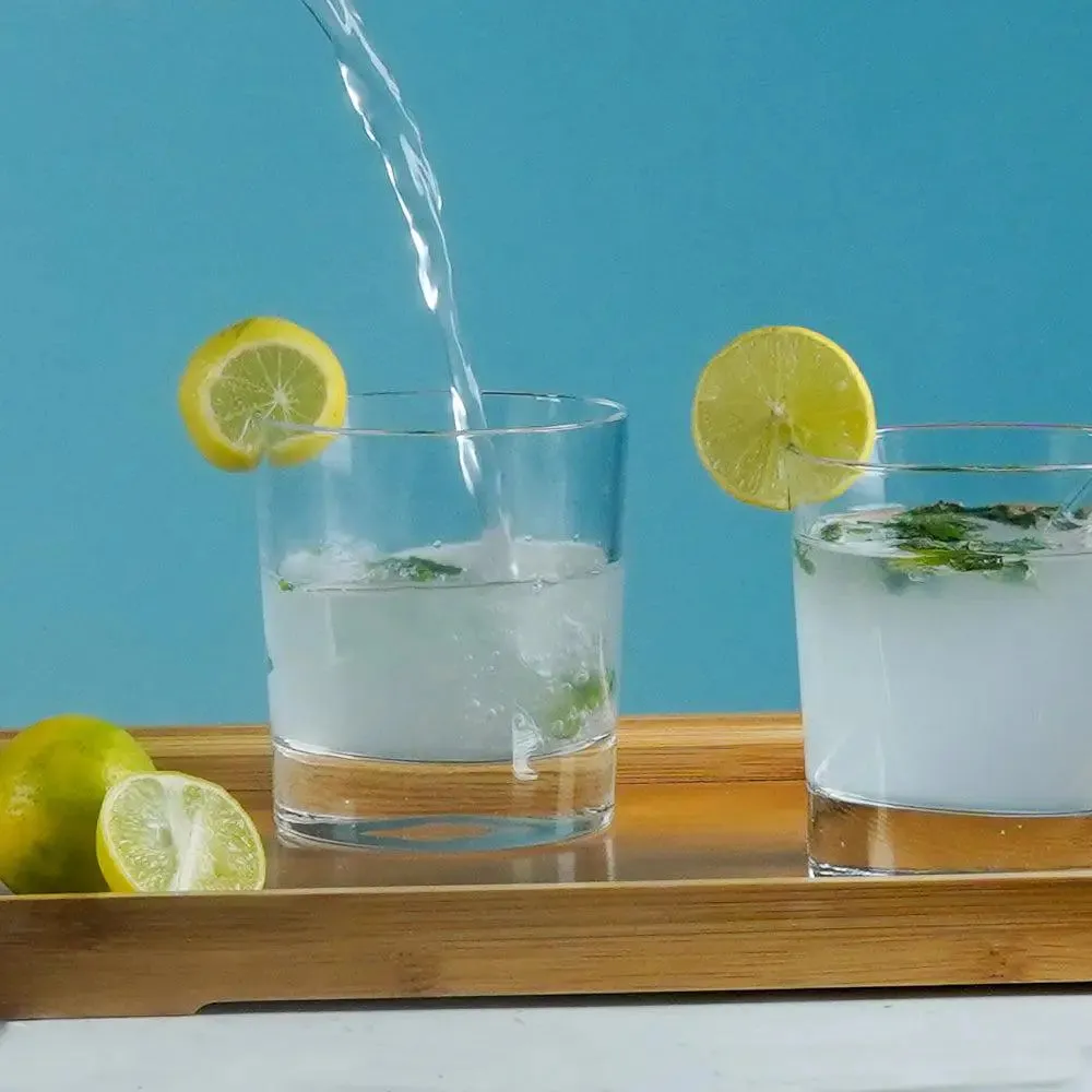 Premium Clear Solid Wide Whiskey Glasses