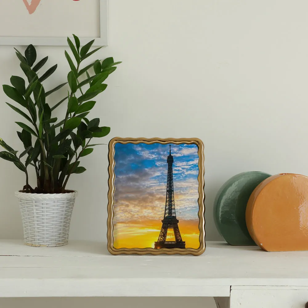 Premium Gold Ripple Picture Frame - Large