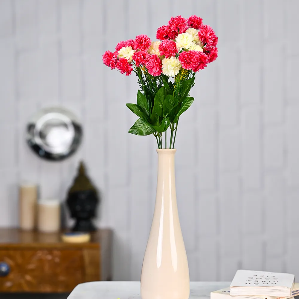 Red & Yellow Bunch Of Artificial Daisy