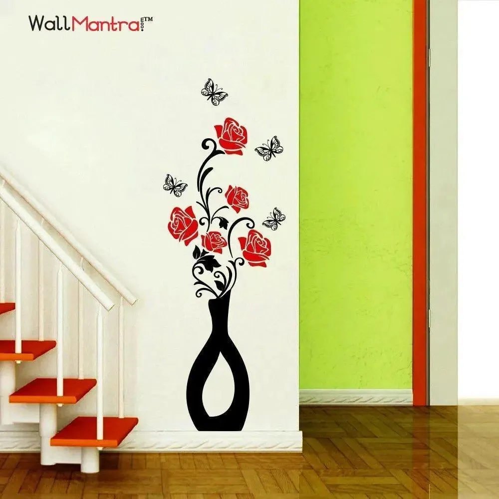 Rose Flower Wall Sticker & Decal