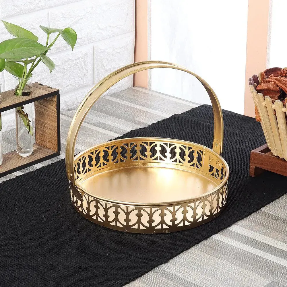 Round Gift Hamper Basket for Women