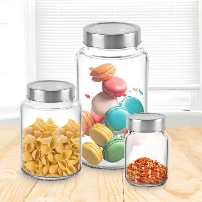Round Glass Jar 580 ml