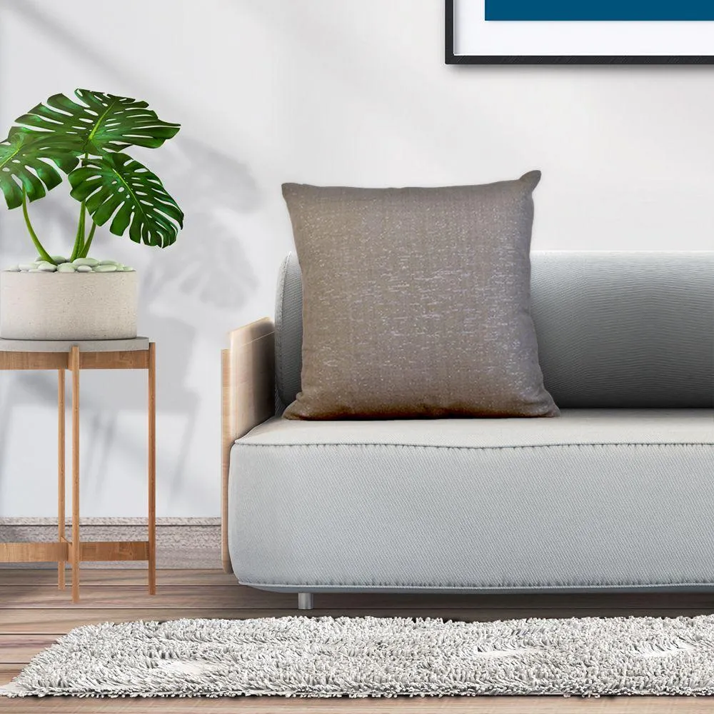 Shipsgate Silver Lurex Cushion Cover