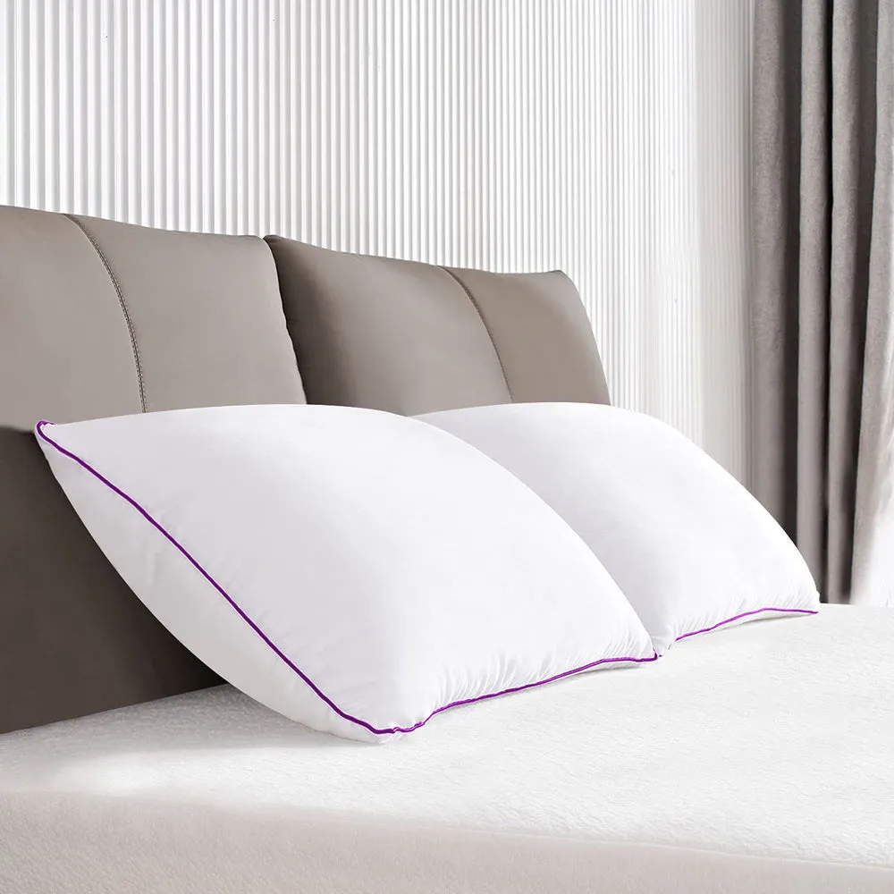 Snuggly Solid-Coloured Pillow for Everyday Use (Set of 5, 20*30 inches)