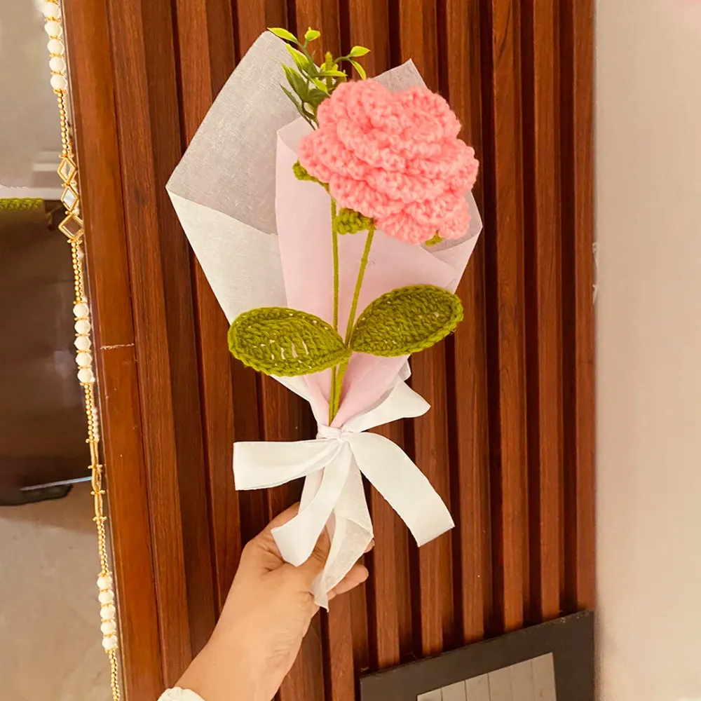 WallMantra Solo Pink Forever Flower