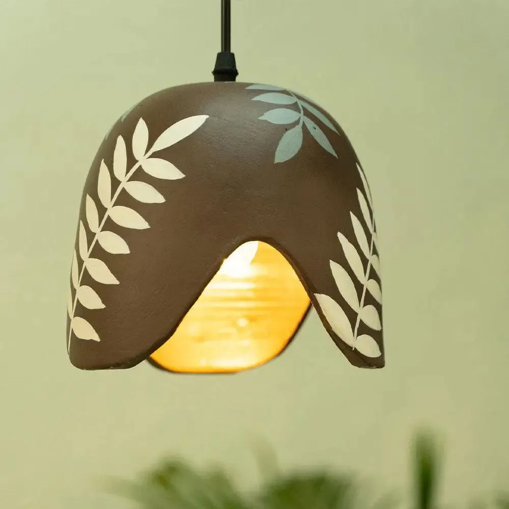 Stylish Dark Wood Brown Hanging Lights