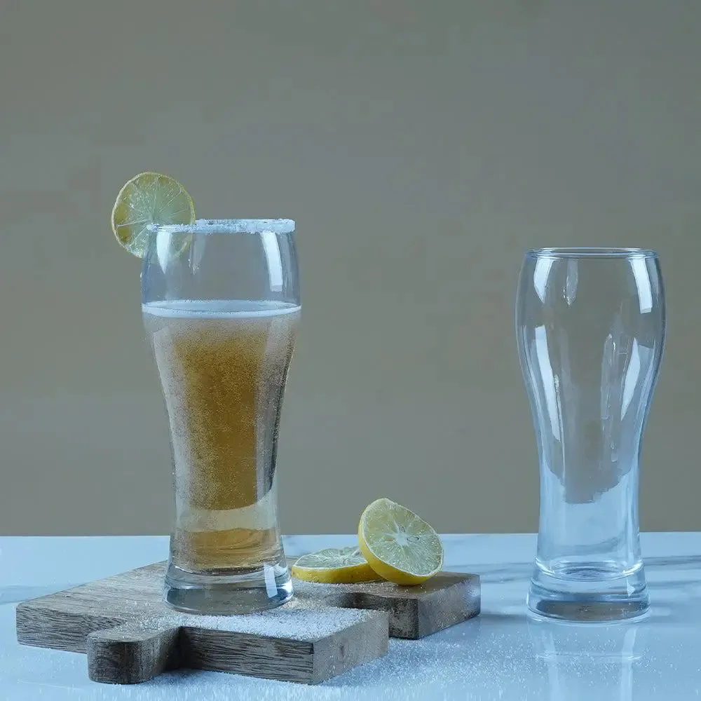 Stylish Long Tapered Solid Beer Glass