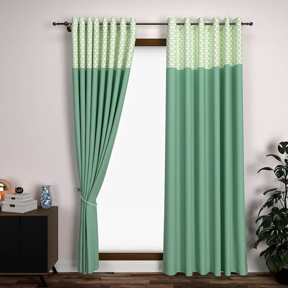 Tangled Circle Semi-Designer Door Curtain