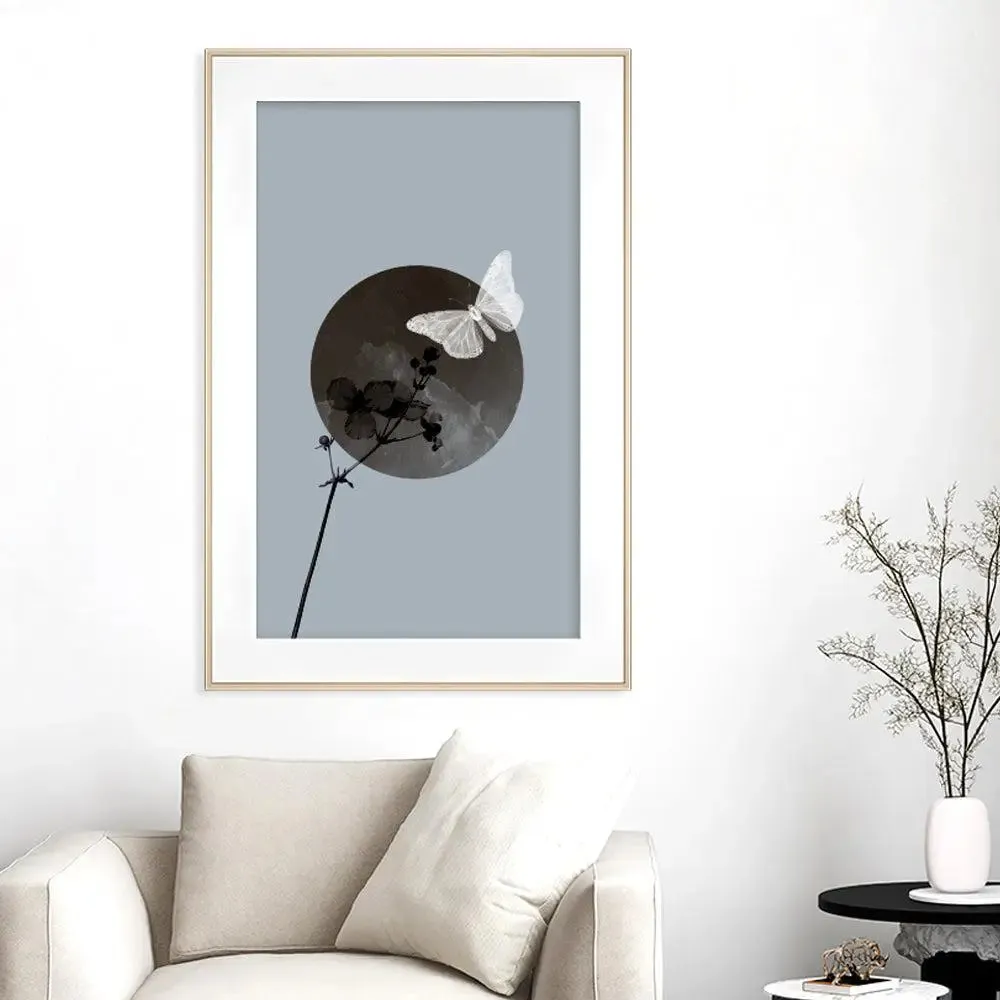 The Butterfly Moon Framed Wall Art- Large