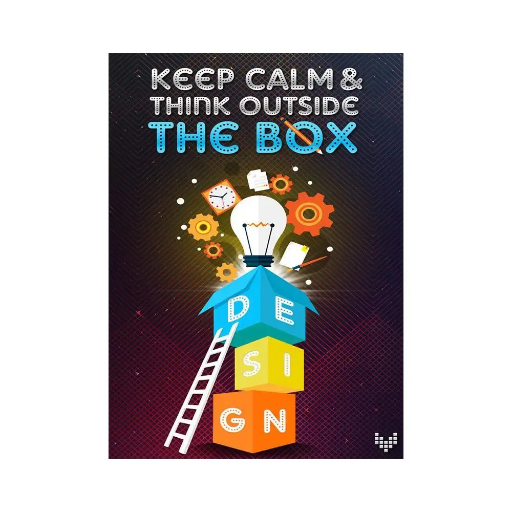 Think Out Of The Box Office Quot Wall Poster